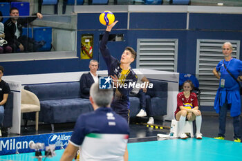 2024-10-27 - LUCA SPIRITO (RANA VERONA) - ALLIANZ MILANO VS RANA VERONA - SUPERLEAGUE SERIE A - VOLLEYBALL