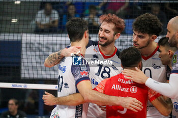 2024-10-27 - EDOARDO CANESCHI (POWERVOLLEY MILANO) - ALLIANZ MILANO VS RANA VERONA - SUPERLEAGUE SERIE A - VOLLEYBALL