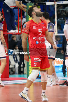 2024-10-27 - DAMIANO CATANIA (POWERVOLLEY MILANO) - ALLIANZ MILANO VS RANA VERONA - SUPERLEAGUE SERIE A - VOLLEYBALL