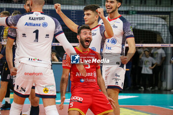 2024-10-27 - DAMIANO CATANIA (POWERVOLLEY MILANO) - ALLIANZ MILANO VS RANA VERONA - SUPERLEAGUE SERIE A - VOLLEYBALL