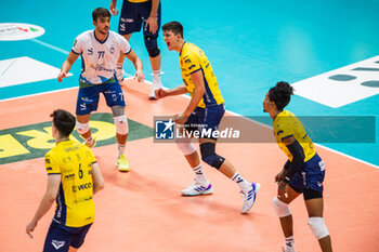 2024-10-27 - Rinaldi Tommaso Federici Filippo Gutierrez Jose Miguel ( Valsa Group Modena ) - VALSA GROUP MODENA VS VERO VOLLEY MONZA - SUPERLEAGUE SERIE A - VOLLEYBALL