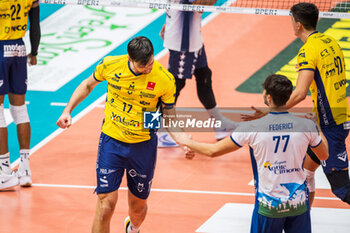 2024-10-27 - Anzani Simone Federici Filippo ( Valsa Group Modena ) - VALSA GROUP MODENA VS VERO VOLLEY MONZA - SUPERLEAGUE SERIE A - VOLLEYBALL