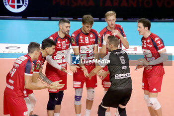 2024-10-26 - Prisma Taranto start match. - GIOIELLA PRISMA TARANTO VS YUASA BATTERY GROTTAZZOLINA - SUPERLEAGUE SERIE A - VOLLEYBALL