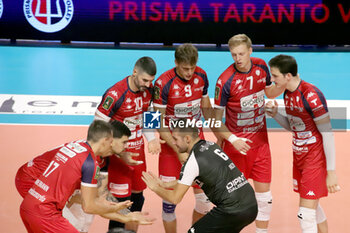 2024-10-26 - Prisma Taranto start match. - GIOIELLA PRISMA TARANTO VS YUASA BATTERY GROTTAZZOLINA - SUPERLEAGUE SERIE A - VOLLEYBALL