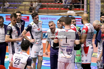 2024-10-26 - Grottazzolina time-out. - GIOIELLA PRISMA TARANTO VS YUASA BATTERY GROTTAZZOLINA - SUPERLEAGUE SERIE A - VOLLEYBALL