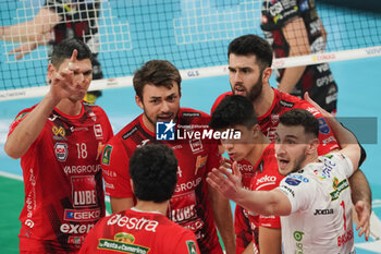 03/11/2024 - cucine lube civitanova rejoices - SIR SUSA VIM PERUGIA VS CUCINE LUBE CIVITANOVA - SUPERLEGA SERIE A - VOLLEY