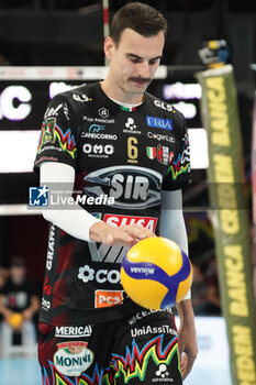 03/11/2024 - giannelli simone (sir susa vim perugia) disappointed - SIR SUSA VIM PERUGIA VS CUCINE LUBE CIVITANOVA - SUPERLEGA SERIE A - VOLLEY