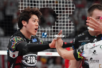 03/11/2024 - ishikawa yuki (n.14 Sir susa vim perugia) - SIR SUSA VIM PERUGIA VS CUCINE LUBE CIVITANOVA - SUPERLEGA SERIE A - VOLLEY