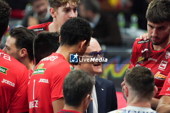 03/11/2024 - medei giampaolo (coach cucine lube civitanova) - SIR SUSA VIM PERUGIA VS CUCINE LUBE CIVITANOVA - SUPERLEGA SERIE A - VOLLEY