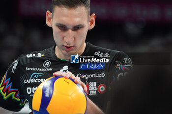 03/11/2024 - roberto russo (sir susa vim perugia) - SIR SUSA VIM PERUGIA VS CUCINE LUBE CIVITANOVA - SUPERLEGA SERIE A - VOLLEY