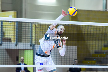 03/11/2024 - Sedlacek Marko attack (Sonepar Padova) - CISTERNA VOLLEY VS SONEPAR PADOVA - SUPERLEGA SERIE A - VOLLEY