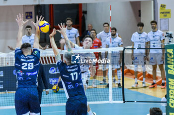 03/11/2024 - Nedeljkovic, Baranowicz block (Cisterna Volley) - CISTERNA VOLLEY VS SONEPAR PADOVA - SUPERLEGA SERIE A - VOLLEY