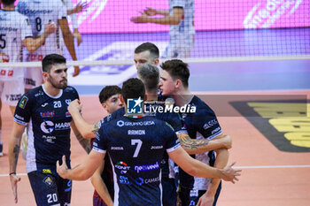 03/11/2024 - (Cisterna Volley) exultation - CISTERNA VOLLEY VS SONEPAR PADOVA - SUPERLEGA SERIE A - VOLLEY