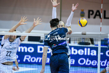 03/11/2024 - Faure Theo attack (Cisterna Volley) - CISTERNA VOLLEY VS SONEPAR PADOVA - SUPERLEGA SERIE A - VOLLEY