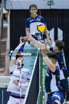 03/11/2024 - Sedlacek Marko attack (Sonepar Padova) - CISTERNA VOLLEY VS SONEPAR PADOVA - SUPERLEGA SERIE A - VOLLEY