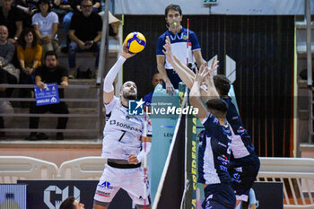 03/11/2024 - Sedlacek Marko attack (Sonepar Padova) - CISTERNA VOLLEY VS SONEPAR PADOVA - SUPERLEGA SERIE A - VOLLEY