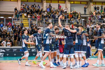 03/11/2024 - (Cisterna volley) exultation - CISTERNA VOLLEY VS SONEPAR PADOVA - SUPERLEGA SERIE A - VOLLEY