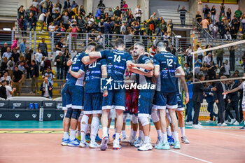 03/11/2024 - (Cisterna volley) exultation - CISTERNA VOLLEY VS SONEPAR PADOVA - SUPERLEGA SERIE A - VOLLEY