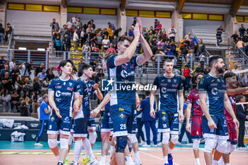 03/11/2024 - (Cisterna volley) exultation - CISTERNA VOLLEY VS SONEPAR PADOVA - SUPERLEGA SERIE A - VOLLEY