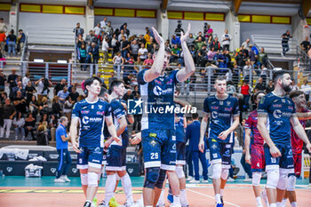 03/11/2024 - (Cisterna volley) exultation - CISTERNA VOLLEY VS SONEPAR PADOVA - SUPERLEGA SERIE A - VOLLEY