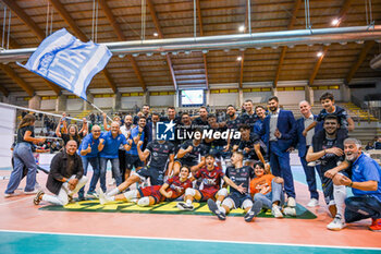 03/11/2024 - (Cisterna volley) exultation - CISTERNA VOLLEY VS SONEPAR PADOVA - SUPERLEGA SERIE A - VOLLEY