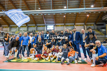 03/11/2024 - (Cisterna volley) exultation - CISTERNA VOLLEY VS SONEPAR PADOVA - SUPERLEGA SERIE A - VOLLEY