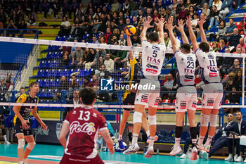 03/11/2024 - Attack (Yuasa Battery Grottazzolina vs Itas Trentino) - YUASA BATTERY GROTTAZZOLINA VS ITAS TRENTINO - SUPERLEGA SERIE A - VOLLEY