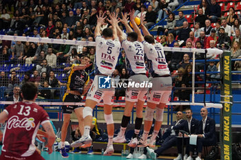 03/11/2024 - Attack (Yuasa Battery Grottazzolina vs Itas Trentino) - YUASA BATTERY GROTTAZZOLINA VS ITAS TRENTINO - SUPERLEGA SERIE A - VOLLEY