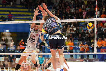 03/11/2024 - Attack (Yuasa Battery Grottazzolina ) - YUASA BATTERY GROTTAZZOLINA VS ITAS TRENTINO - SUPERLEGA SERIE A - VOLLEY