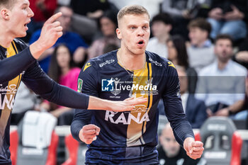 10/11/2024 - Exultation of Donovan Dzavoronok - Rana Verona - ITAS TRENTINO VS RANA VERONA - SUPERLEGA SERIE A - VOLLEY