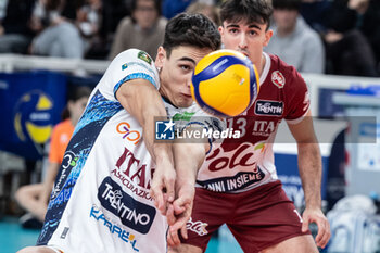 10/11/2024 - Bump of Alessandro Michieletto - Itas Trentino - ITAS TRENTINO VS RANA VERONA - SUPERLEGA SERIE A - VOLLEY