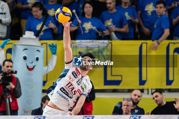 10/11/2024 - Serve by Daniele Lavia - Itas Trentino - ITAS TRENTINO VS RANA VERONA - SUPERLEGA SERIE A - VOLLEY