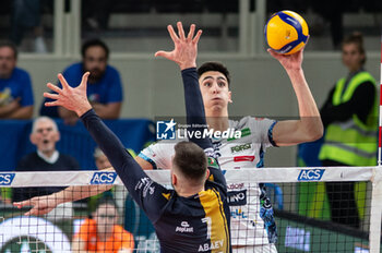 10/11/2024 - Spike of Alessandro Michieletto - Itas Trentino - ITAS TRENTINO VS RANA VERONA - SUPERLEGA SERIE A - VOLLEY