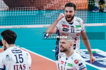 10/11/2024 - Exultation of Kamil Rychlicki - Itas Trentino - ITAS TRENTINO VS RANA VERONA - SUPERLEGA SERIE A - VOLLEY