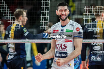 10/11/2024 - Exultation of Flavio Gualberto - Itas Trentino - ITAS TRENTINO VS RANA VERONA - SUPERLEGA SERIE A - VOLLEY