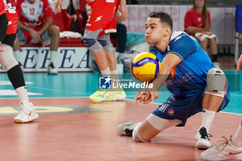 10/11/2024 - Scanferla Leonardo (Gas SAles Piacenza) - CUCINE LUBE CIVITANOVA VS GAS SALES BLUENERGY PIACENZA - SUPERLEGA SERIE A - VOLLEY