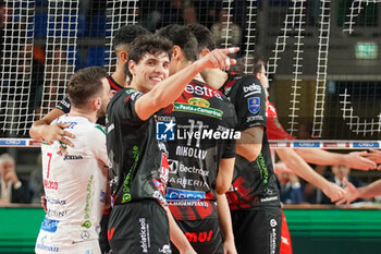 10/11/2024 - Mattia Bottolo (Lube Civitanova) - CUCINE LUBE CIVITANOVA VS GAS SALES BLUENERGY PIACENZA - SUPERLEGA SERIE A - VOLLEY