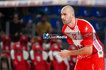 10/11/2024 - Gianluca Galassi (Gas SAles Piacenza) - CUCINE LUBE CIVITANOVA VS GAS SALES BLUENERGY PIACENZA - SUPERLEGA SERIE A - VOLLEY