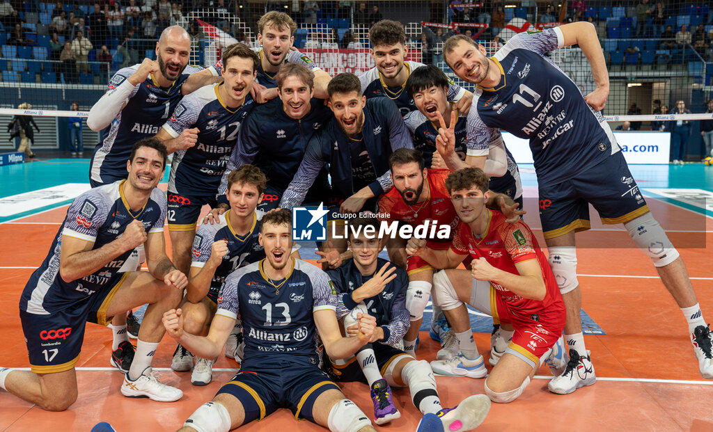 Allianz Milano vs Yuasa Battery Grottazzolina - SUPERLEAGUE SERIE A - VOLLEYBALL