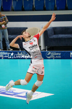 09/11/2024 - GEORGI TATAROV (YUASA BATTERY GROTTAZZOLINA) - ALLIANZ MILANO VS YUASA BATTERY GROTTAZZOLINA - SUPERLEGA SERIE A - VOLLEY