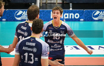 09/11/2024 - PAOLO PORRO (POWERVOLLEY MILANO) - ALLIANZ MILANO VS YUASA BATTERY GROTTAZZOLINA - SUPERLEGA SERIE A - VOLLEY