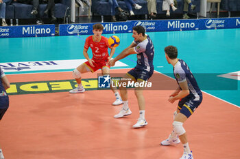 09/11/2024 - YACINE LOUATI (POWERVOLLEY MILANO) - ALLIANZ MILANO VS YUASA BATTERY GROTTAZZOLINA - SUPERLEGA SERIE A - VOLLEY