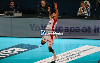 09/11/2024 - MICHELE FEDRIZZI (YUASA BATTERY GROTTAZZOLINA) - ALLIANZ MILANO VS YUASA BATTERY GROTTAZZOLINA - SUPERLEGA SERIE A - VOLLEY