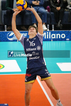 09/11/2024 - PAOLO PORRO (POWERVOLLEY MILANO) - ALLIANZ MILANO VS YUASA BATTERY GROTTAZZOLINA - SUPERLEGA SERIE A - VOLLEY