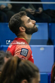 09/11/2024 - DAMIANO CATANIA (POWERVOLLEY MILANO) - ALLIANZ MILANO VS YUASA BATTERY GROTTAZZOLINA - SUPERLEGA SERIE A - VOLLEY