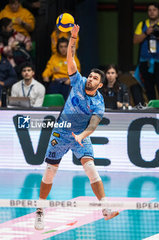 2024-11-10 - Bayram Efe ( Cisterna Volley ) - VALSA GROUP MODENA VS CISTERNA VOLLEY - SUPERLEAGUE SERIE A - VOLLEYBALL