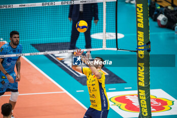 2024-11-10 - De Cecco Luciano ( Valsa Group Modena ) - VALSA GROUP MODENA VS CISTERNA VOLLEY - SUPERLEAGUE SERIE A - VOLLEYBALL