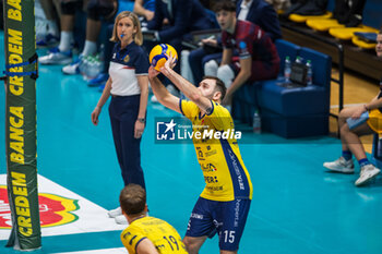 2024-11-10 - De Cecco Luciano ( Valsa Group Modena ) - VALSA GROUP MODENA VS CISTERNA VOLLEY - SUPERLEAGUE SERIE A - VOLLEYBALL