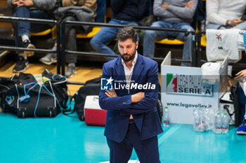 2024-11-10 - Falasca Guillermo ( Cisterna Volley ) - VALSA GROUP MODENA VS CISTERNA VOLLEY - SUPERLEAGUE SERIE A - VOLLEYBALL