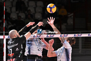 2024-11-10 - Actions of the game and players' images during the match between Sonepar Padova vs Vero Volley Monza match at Kioene Arena Padova - 10th Novembre 2024, during the VOLLEYBALL - SUPERLEAGUE SERIE A - SONEPAR PADOVA VS VERO VOLLEY MONZA - SUPERLEAGUE SERIE A - VOLLEYBALL